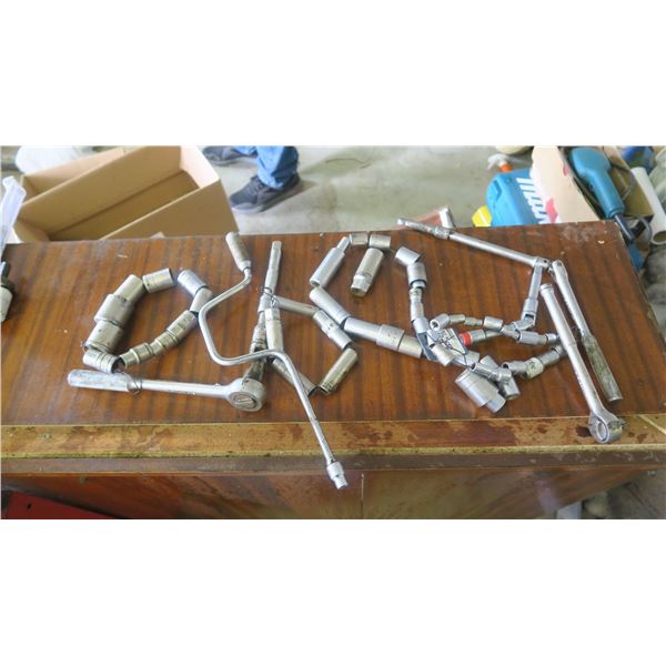 LOT OF SOCKETS, WRENCHES