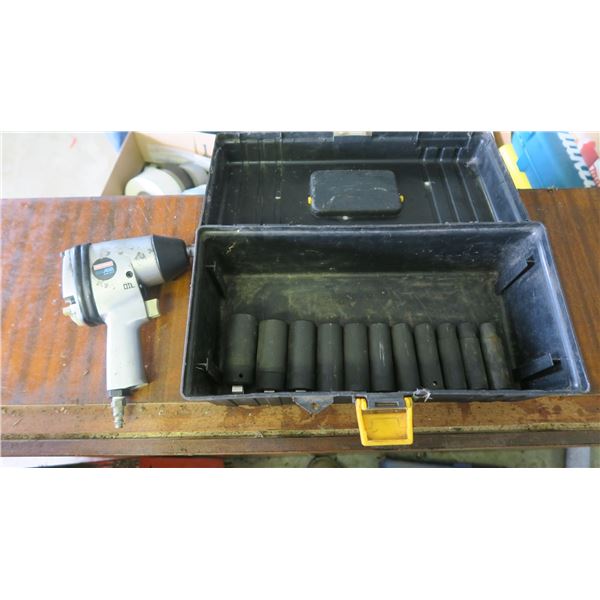 1/2" AIR IMPACT W/ DEEP SOCKETS 1/2-1 1/4"