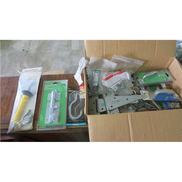 GATE HARDWARE, HINGES, HANDLES