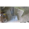Image 1 : SNOW SHOVEL, BRANCH TRIMMER, BOX FAN