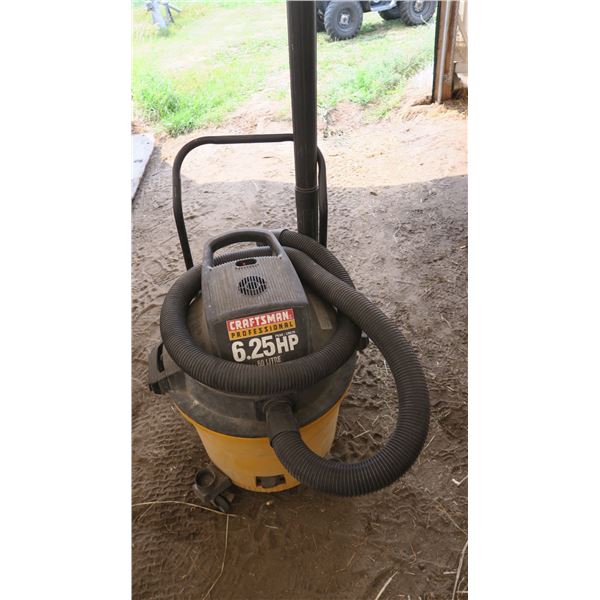 CRAFTSMAN 6.25 HP 60 LITRE SHOP VAC