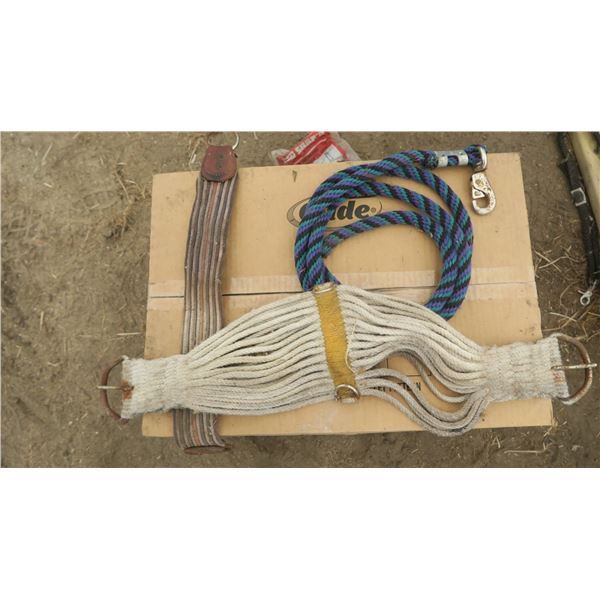 2 CINCHES + LEAD ROPE