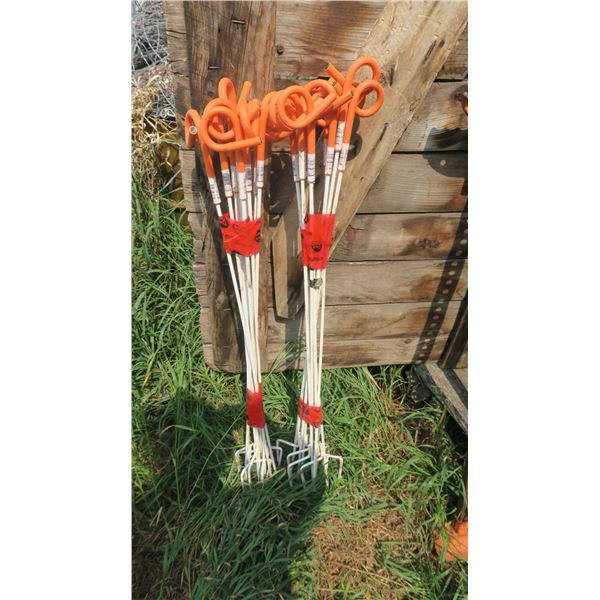2 BUNDLES 20 PCS FENCING ROD