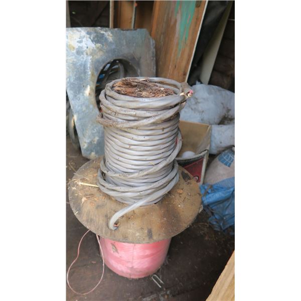 PARTIAL ROLL OF ELECTRICAL WIRE