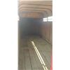 Image 7 : 16' FACTORY BUILT LIFT OFF STOCK TRAILER, INSIDE SWIG GATE, REAR W\SWING AND SLIDING DOORS, GOOD FLO