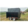Image 1 : SHOP BUILT 200-250 BUSHEL PORTABLE CREEP FEEDER, ALL STEEL