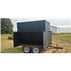 Image 3 : SHOP BUILT 200-250 BUSHEL PORTABLE CREEP FEEDER, ALL STEEL
