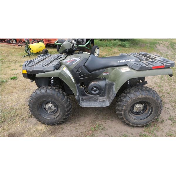 2009 POLARIS SPORTSMAN 500 QUAD SN#4XAMH50A59B791487