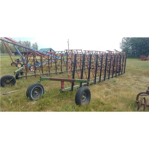 15 SECTION HYDROLIC LIFT HARROW BAR
