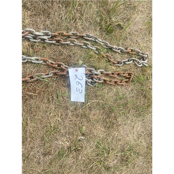CHAIN W/ HOOKS APPROX 12 FEET