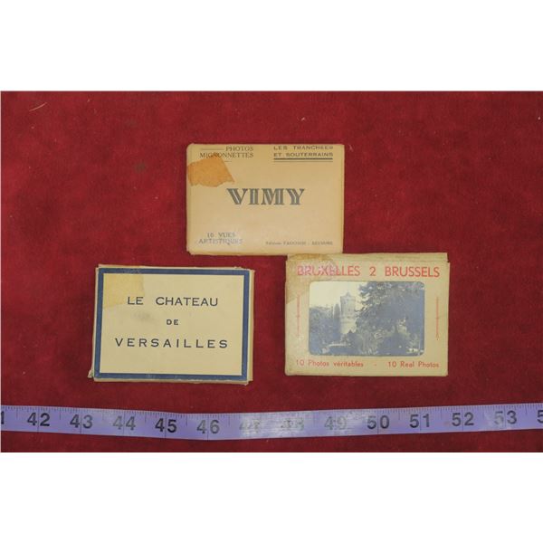 Lot of Vintage Souvenir Photos of European Landmarks