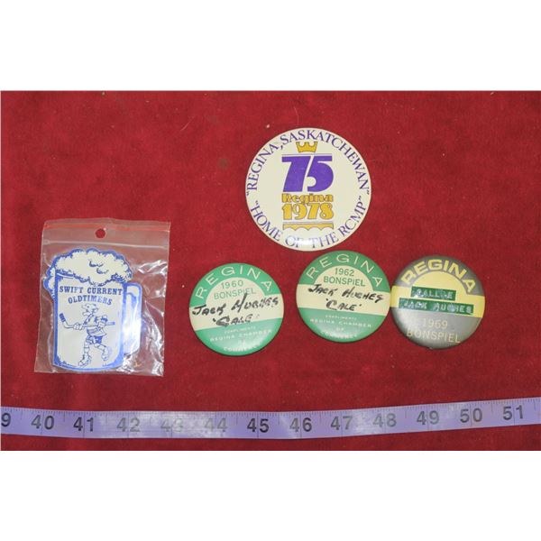 Lot of Sask. Sports Badges