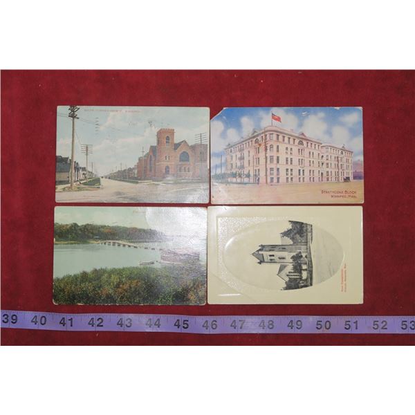 Lot of Vintage Manitoba Post Cards