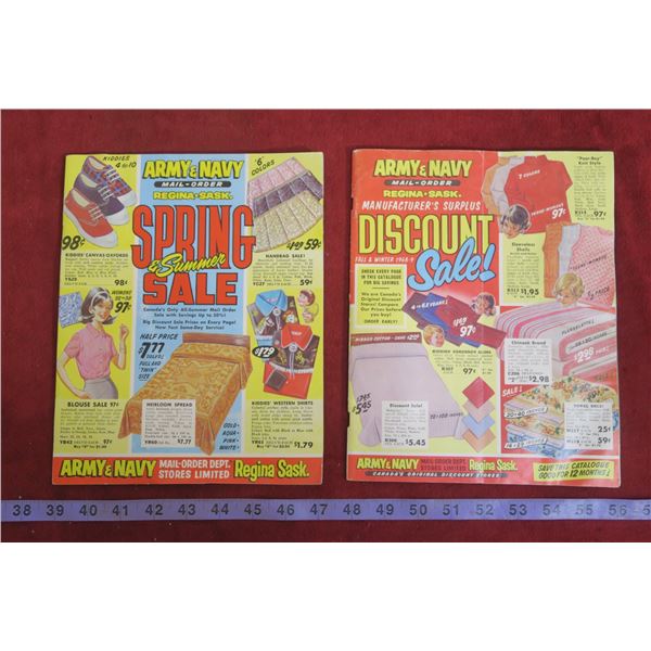 Two 1960's Army & Navy Catalogues