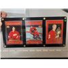 Image 1 : Upper Deck set of 3 Gordie Howe hockey legends cards mint condition