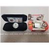 Image 1 : 2001 Bobby Hull stamp & medallion silver coin set in case