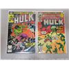 Image 1 : 2 Marvel Incredible Hulk comics 40¢ & 50¢ N. mint condition