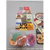 Image 3 : 30 different beer & hotel coasters, car show buttons; naughty & Las Vegas match books