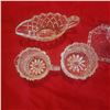 Image 3 : cut glass lot cream sugar candle holder