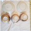 Image 10 : paper thin vintage trios made in japan . you can see the number right through cup its so thin and de