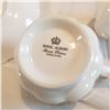 Image 14 : higher value porcelain lot gold silver leaf, 25th Anniversary set, Royal Chelsea, Petit Point