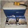 Image 1 : camping lot coleman cooler water filtration jugs(new) flash light
