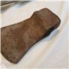 Image 7 : 2 AXE HEADS, 1 W/ HANDLE + HAMMER HEAD