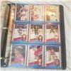 Image 18 : vintage hockey cards. complete book hundreds of cards