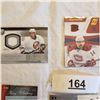 Image 8 : eight Game used Jersey and Autograph cards modern hockey trading card collector lot