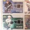 Image 3 : six 2006 UD game jersey hockey cards