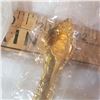 Image 4 : Gold nugget topped serving utensils sealed, Clinton Creek Yukon Dawson road post cards