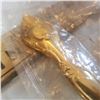 Image 8 : Gold nugget topped serving utensils sealed, Clinton Creek Yukon Dawson road post cards