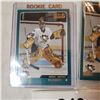 Image 2 : two Marc-Andre Fleury Rookie cards, one still sealed in pack with Patrice Bergeron and other rookies