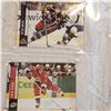 Image 8 : 309 large lot of modern over size hockey trading cards mint in plastic covers Gretzky Belfour