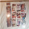 Image 1 : Huge Theoren Fleury lot inlcudes 26 rookie cards already in top loaders hockey trading card collecto