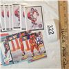 Image 5 : Huge Theoren Fleury lot inlcudes 26 rookie cards already in top loaders hockey trading card collecto