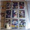 Image 24 : large binder and a full box of hockey cards