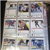 Image 25 : large binder and a full box of hockey cards