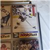 Image 31 : large binder and a full box of hockey cards