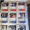 Image 42 : large binder and a full box of hockey cards