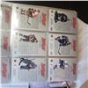 Image 49 : large binder and a full box of hockey cards