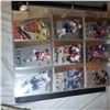 Image 50 : large binder and a full box of hockey cards