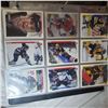 Image 61 : large binder and a full box of hockey cards