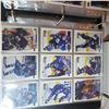 Image 62 : large binder and a full box of hockey cards