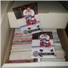 Image 4 : Extra large double row box mostly jets box labeled Winnipeg Jets Burton Cummings cards (15)
