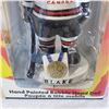 Image 2 : new in box Olympic Team Canada hand painted Blake Bobblehead trading collector