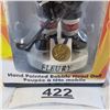 Image 2 : new in box Olympic Team Canada hand painted Theoren Fleury Bobblehead trading collector