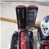 Image 7 : hockey collectibles new Fleury Huet Luongo Brodeur Goalie