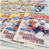 Image 4 : large lot of Player Magazine with trading card pages untouched