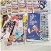 Image 5 : large lot of Player Magazine with trading card pages untouched